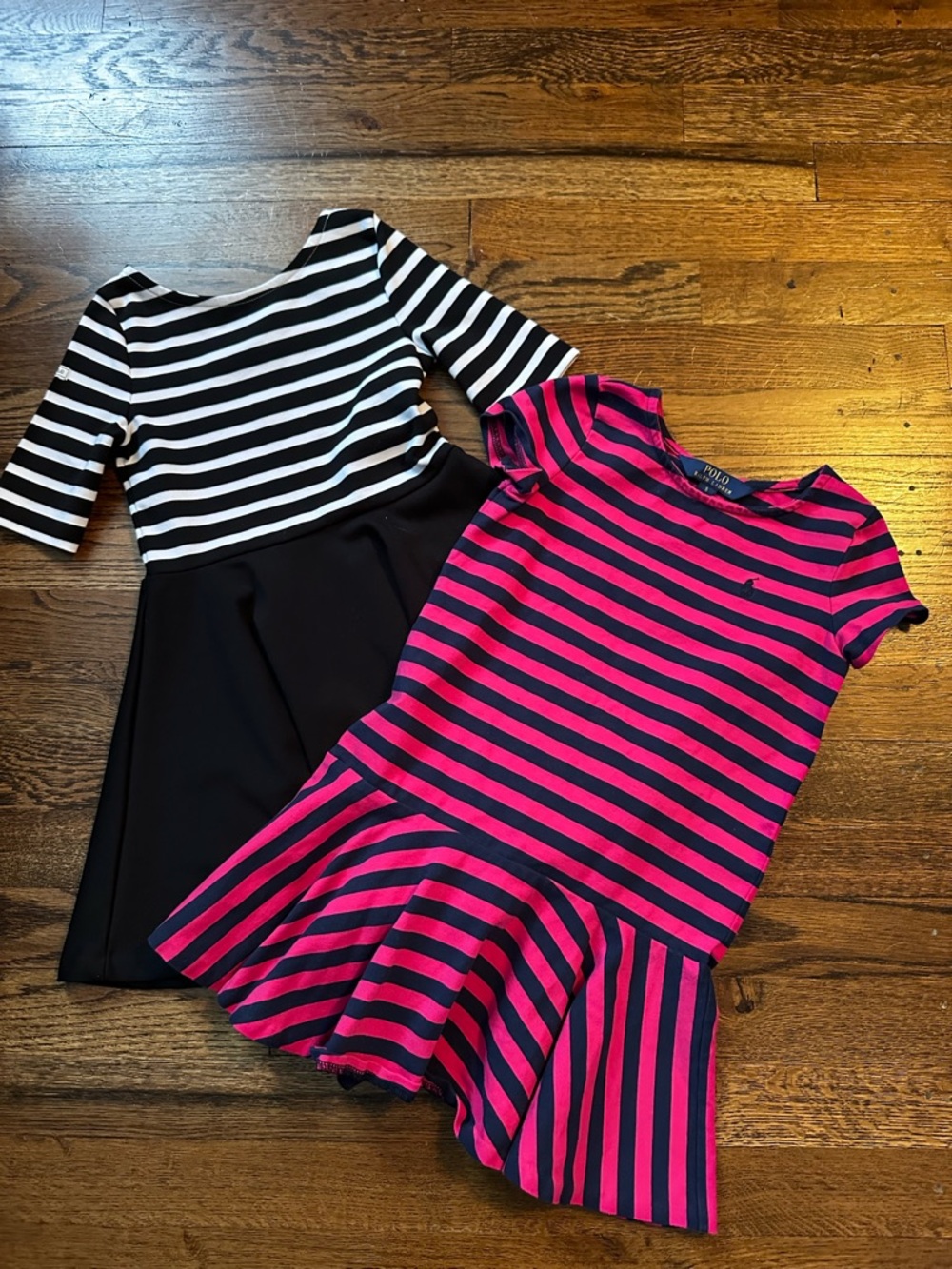 Polo by Ralph Lauren Black & White Striped Top